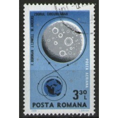 Romania 1969 - Apollo 8, stampilata