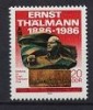 Germania DDR 1986 - Thaelman 1v. neuzat,perfecta stare(z), Nestampilat