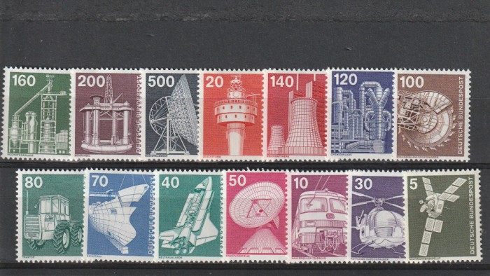 Uzuale ,industrie Mi 846/59 ,Germania.