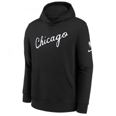 Hanorace Nike NBA Chicago Bulls Fleece Hoodie EZ2B7FELN-BUL negru foto