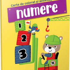 Carte de colorat si activitati cu numere |