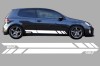 Stickere Laterale VW Golf 5 6 7 (2003+) Alb Performance AutoTuning KITT - Tuning Auto Exterior