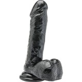 Get Real-Dildo 18 cm cu Testicule PVC