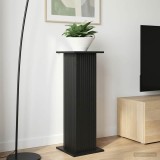 vidaXL Suport pentru plante Negru 30,5 x 30 x 100,5 cm Lemn prelucrat 899746