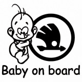 Baby on board Skoda