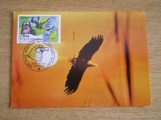 C12 - maxima Romania - tematica pasari 1 - prima zi a emisiunii sau expozitii