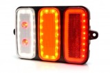Lampa Stop 6 Functii LED Stanga/Dreapta 12-24V W227 Omologata ECE E9 Pozitie Frana Semnalizare Mers Inapoi Ceata Catadioptru
