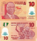 NIGERIA 10 naira 2018 polymer UNC!!!