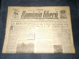 ZIAR ROMANIA LIBERA 26 APRILIE1945 ARTICOL AUSCHWITZ