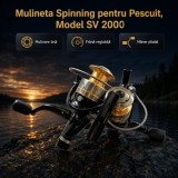 Mulineta Spinning pentru Pescuit, Model SV 2000
