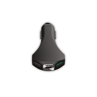 Incarcator auto USB Forever PCC-02, 2 x USB si 1 x USB Type C, Fast Charging foto