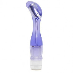 Vibratoare din jelly - Doc Johnson Lucid Dreams Vibrator pentru Punctul G Nr 14 - culoare Violet foto