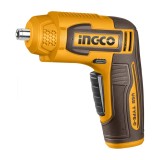 Surubelnita Electrica INGCO 4V 4Nm, Compacta, LED, Incarcare USB-C, Prindere Hexagonala 1/4, Pentru Lucrari Usoare DIY