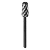 Freza HSS Graphite 6 mm, cilindru rotunjit, coada 3,2 mm, set 2 buc