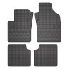 Covorase Auto Cauciuc Tip Tavita Ford (2008+) Negre MTX - Protectie Podea, Margini Inalte, Antiderapante