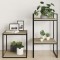 Gossi placi biblioteca, 4 buc, stejar sonoma, 40 x 40 x 1,5 cm, pal