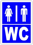 Semn pentru wc femei si barbati