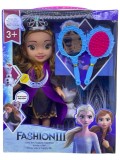 Papusa Printesa Frozen cu Muzica originala si Accesorii - Anna