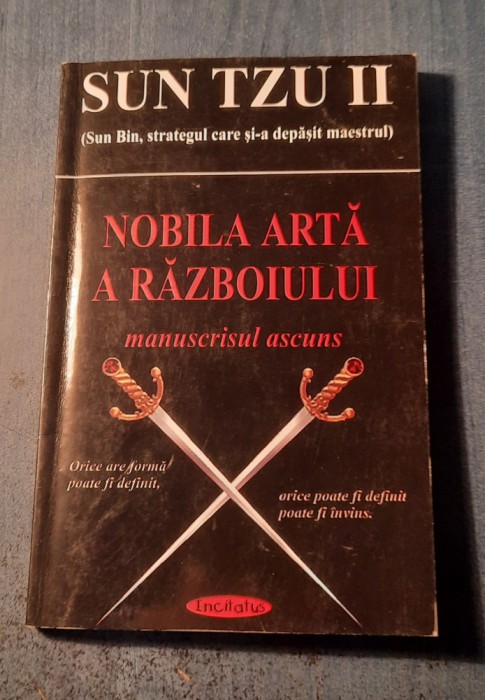 Nobila arta a razboiului manuscrisul ascuns Sun Tzu