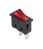Intrerupator cu retinere 2 pini 16A 250V ON-OFF rosu, Oem