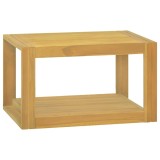 Cumpara ieftin Dulap de baie suspendat, 60x45x35 cm, lemn masiv de tec