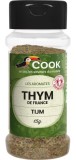 Cimbru bio frunze 15g, marca Cook. Condiment ecologic, fara gluten, ambalat in solnita