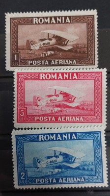 Romania 1928 - C.Raiu,fil.orizontal MNH foto