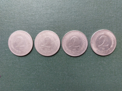 Lot moneda 2 forint,ani 1950,1951,1952,1965 Ungaria foto