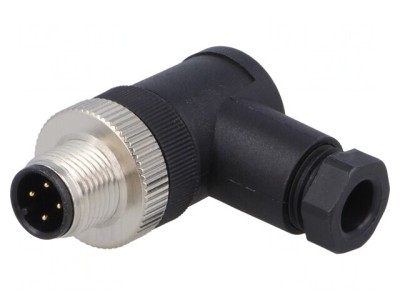 Mufă M12 4-PIN CANopen pe cablu 250V foto