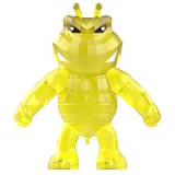 Figurina Rascals, Crystal, Monstrulet care se intinde, Galben