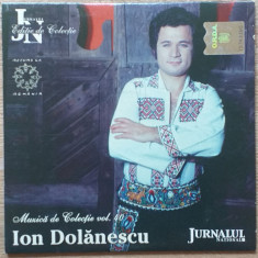 CD Ion Dolanescu Muzica de colectie vol 40 Jurnalul National