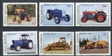 C1859 - Romania 1985 - tractoare 6v. neuzat,perfecta stare, Nestampilat