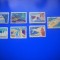 HOPCT LOT NR 384 TURISM LITORAL 1960 -7 TIMBRE VECHI-STAMPILAT-RO