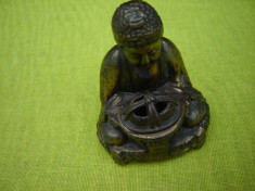 Statueta din bronz Buddha foto