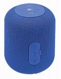 BOXE GEMBIRD portabile bluetooth, RMS: 5W, baterie 1200mAh, microSD, USB, FM-radio, BT v5.1, 116x93x93mm, 338 grame, blue, &quot;SPK-BT-15-B&quot; (timbru verde
