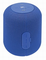 BOXE GEMBIRD portabile bluetooth, RMS: 5W, baterie 1200mAh, microSD, USB, FM-radio, BT v5.1, 116x93x93mm, 338 grame, blue, &quot;SPK-BT-15-B&quot; (timbru verde