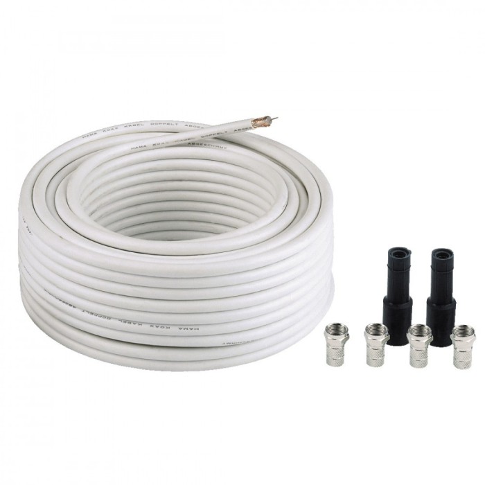 Kit conectare cablu coaxial, Hama, 40m, 100dB