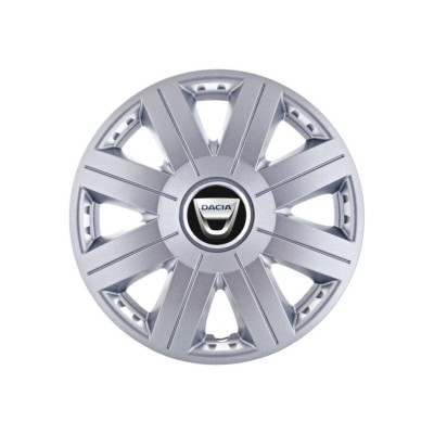 Set 4 capace roti 16 inchi (R16) Cosmos Gri, Compatibil Cu Dacia foto