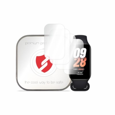 [Pachet 4x] Folie regenerabila premium Xiaomi Mi Band 8 Active - Smart Protection Classic - Clear foto