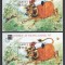 Jersey 1997 - Anul Nou Chinezesc - Anul Boului, Colita + Colita cu Supratipar &quot;JERSEY AT HONG KONG &#039;97&quot;, MNH
