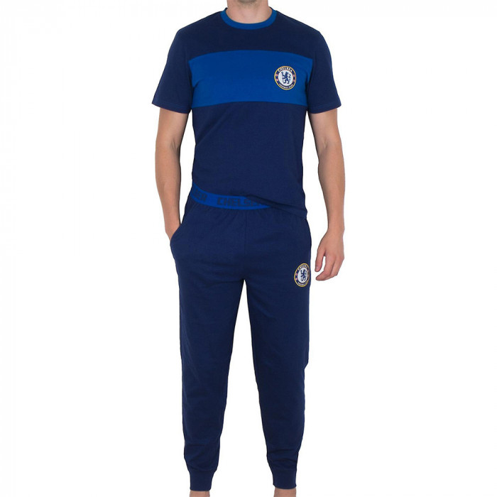 FC Chelsea pijamale de bărbați Long navy - M