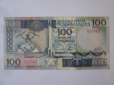 Somalia 100 Shilin 1987, Circulata, Iasi, Printata