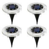 4 buc lampi solare incorporabile pentru exterior, Timelesstools