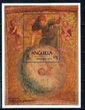Anguilla 1984 - Pasti, Raphael, picturi, arta, colita neuzata