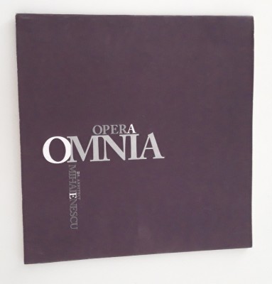 Arhitectura Opera Omnia Arhitect Mihai Enescu exemplar nr 1 foto