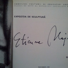 Etienne Hajdu - Expozitia de sculptura (1979)