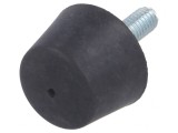 Picioruș Vibro-Absorbant 25mm Duritate Shore 55