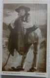 Carte Postala, Reproducere dupa pictura Ciobanul a lui H. Strambulescu, perioada interbelica