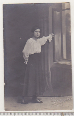 bnk foto - Portret de femeie - F A Brand Ploesti 1917 foto