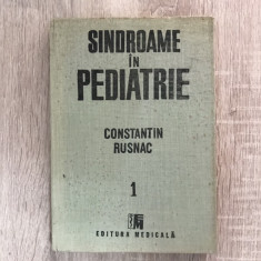 Sindroame in pediatrie/ Constantin Rusnac/ 1990//